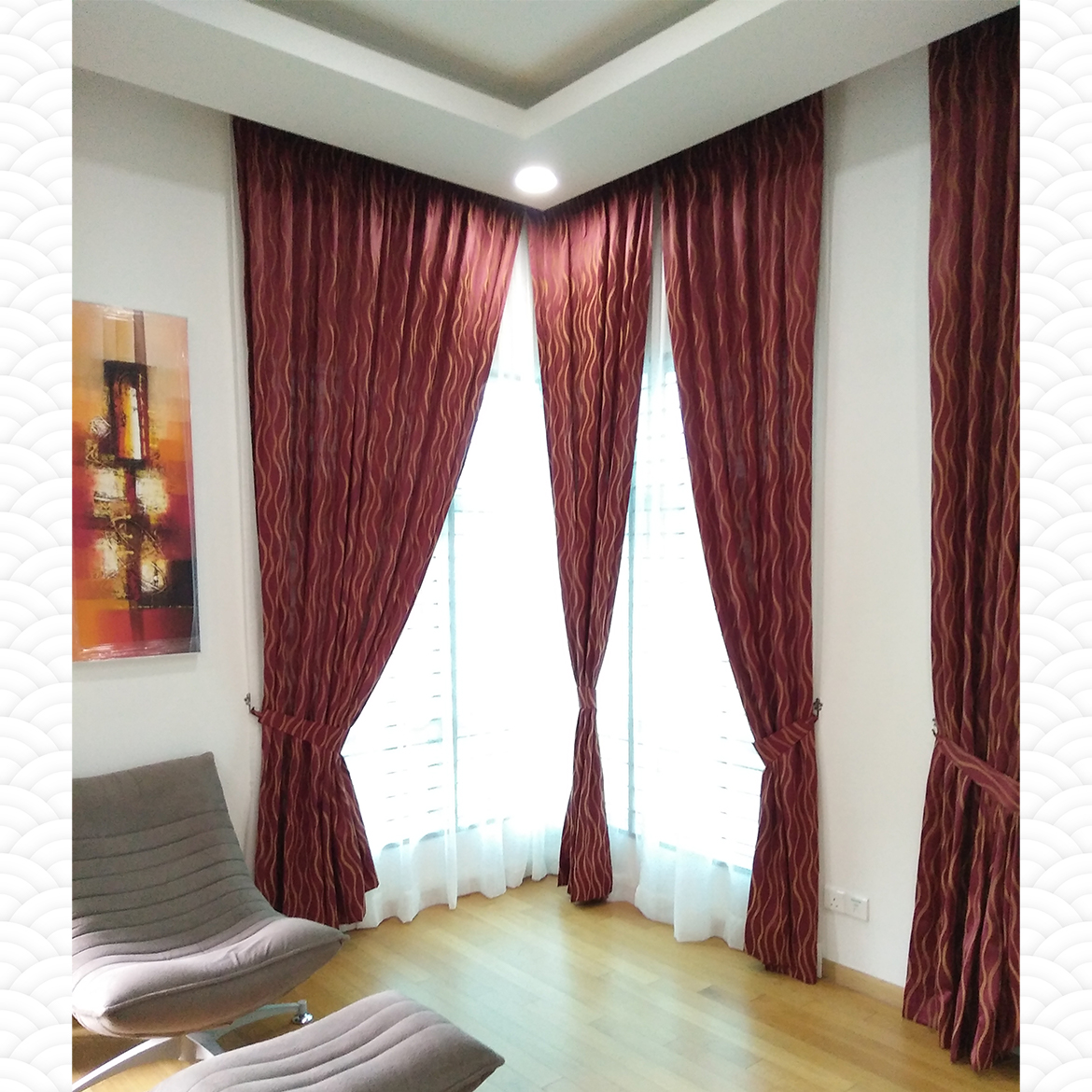 french-pleat